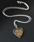 Colier Clockwork Heart