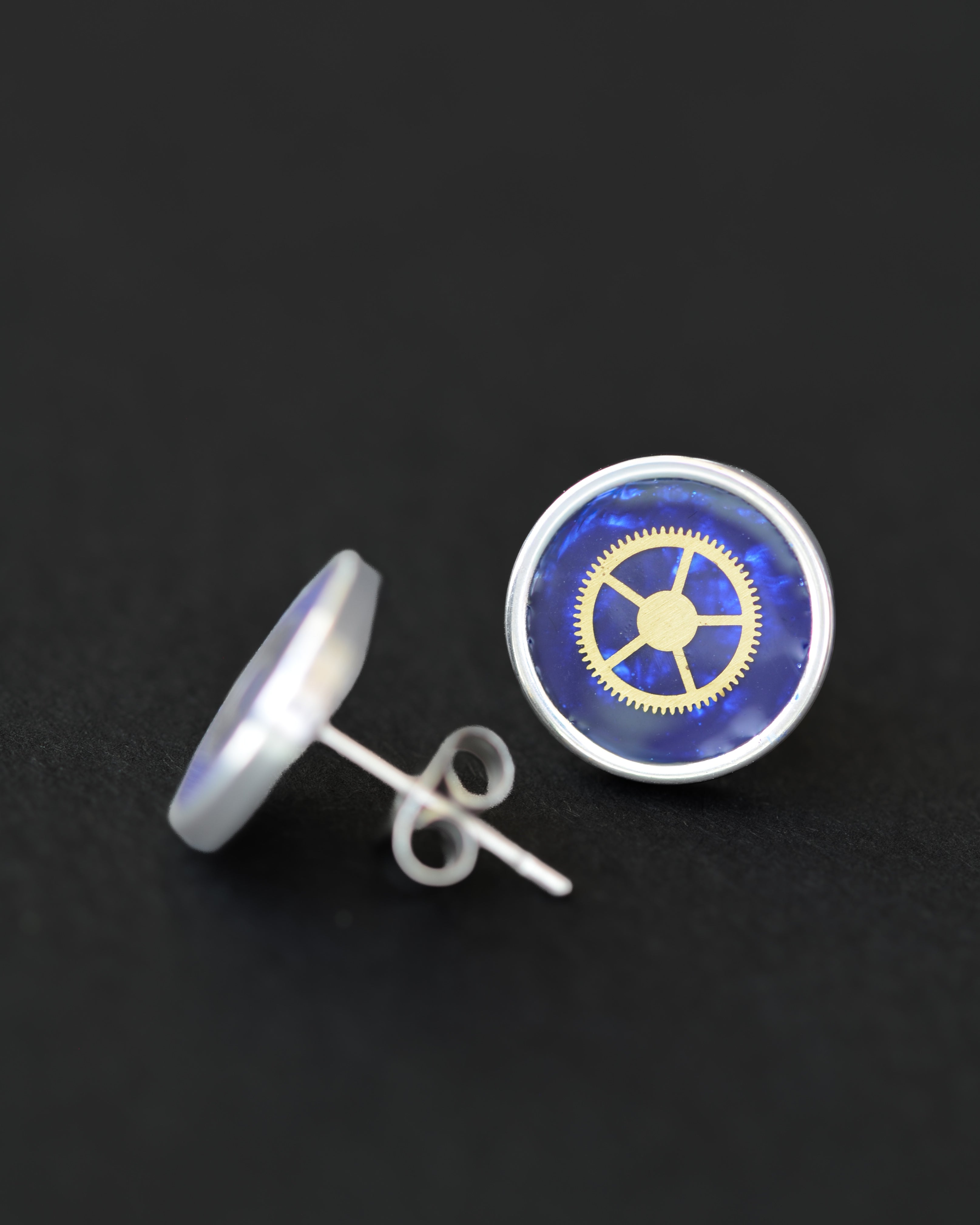Cercei Hand-Painted Cobalt Gears