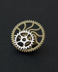 Broșă Dual-Tone Gear