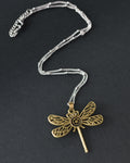 Colier Bronze Dragonfly
