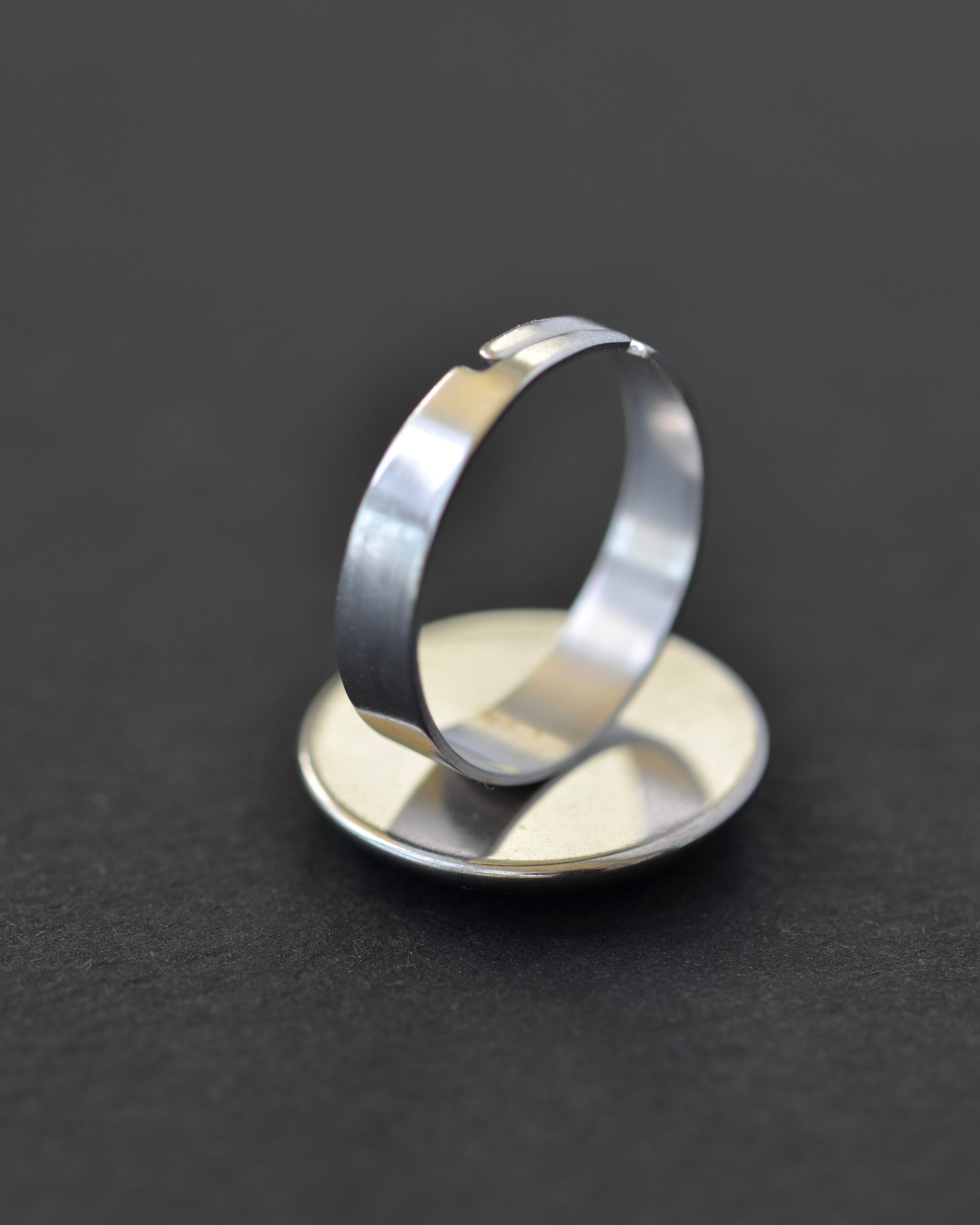 Inel Obsidian Wheel
