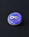 Violet Nebula Brooch