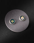 Teal Mismatch Studs
