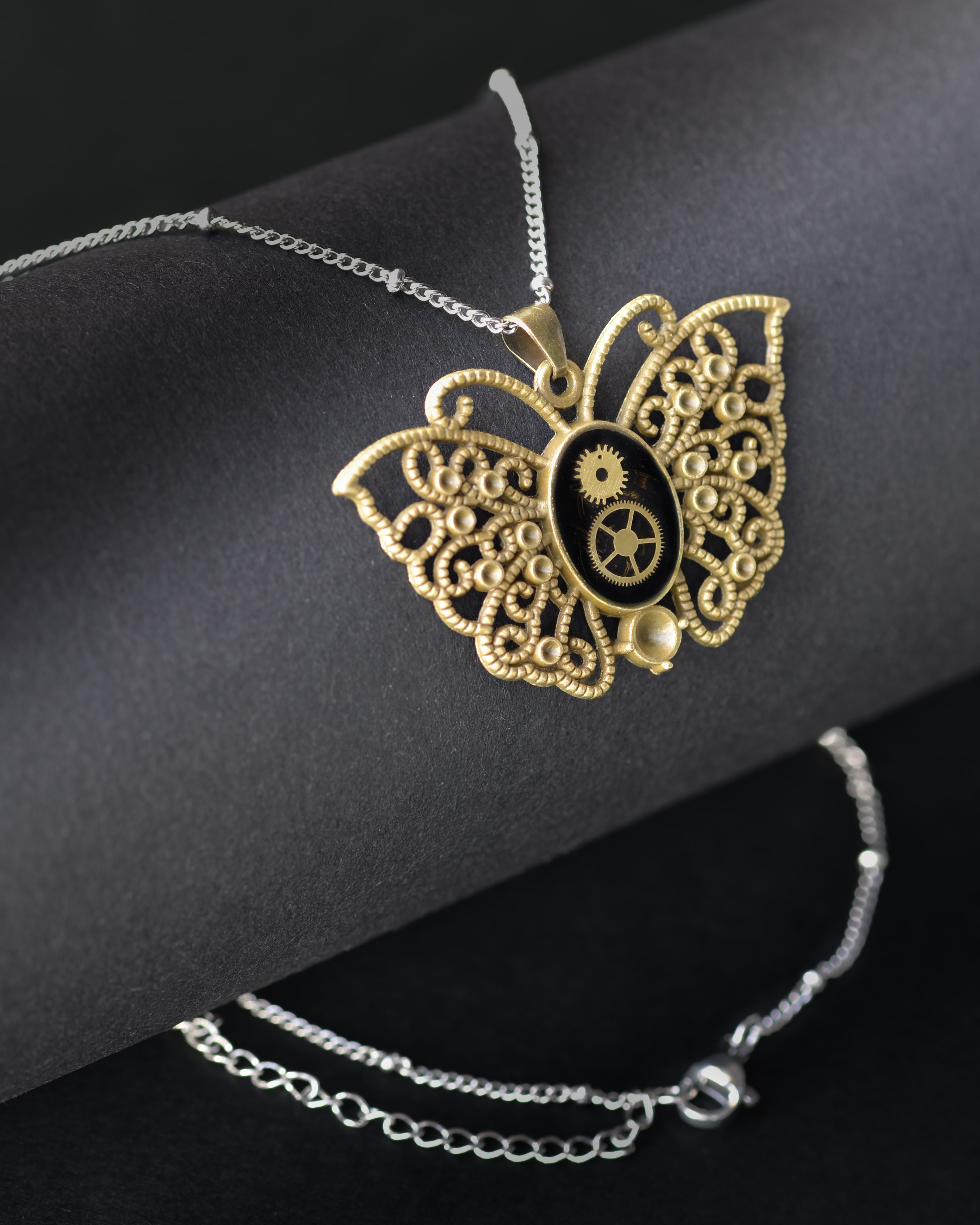 Filigree Butterfly Necklace