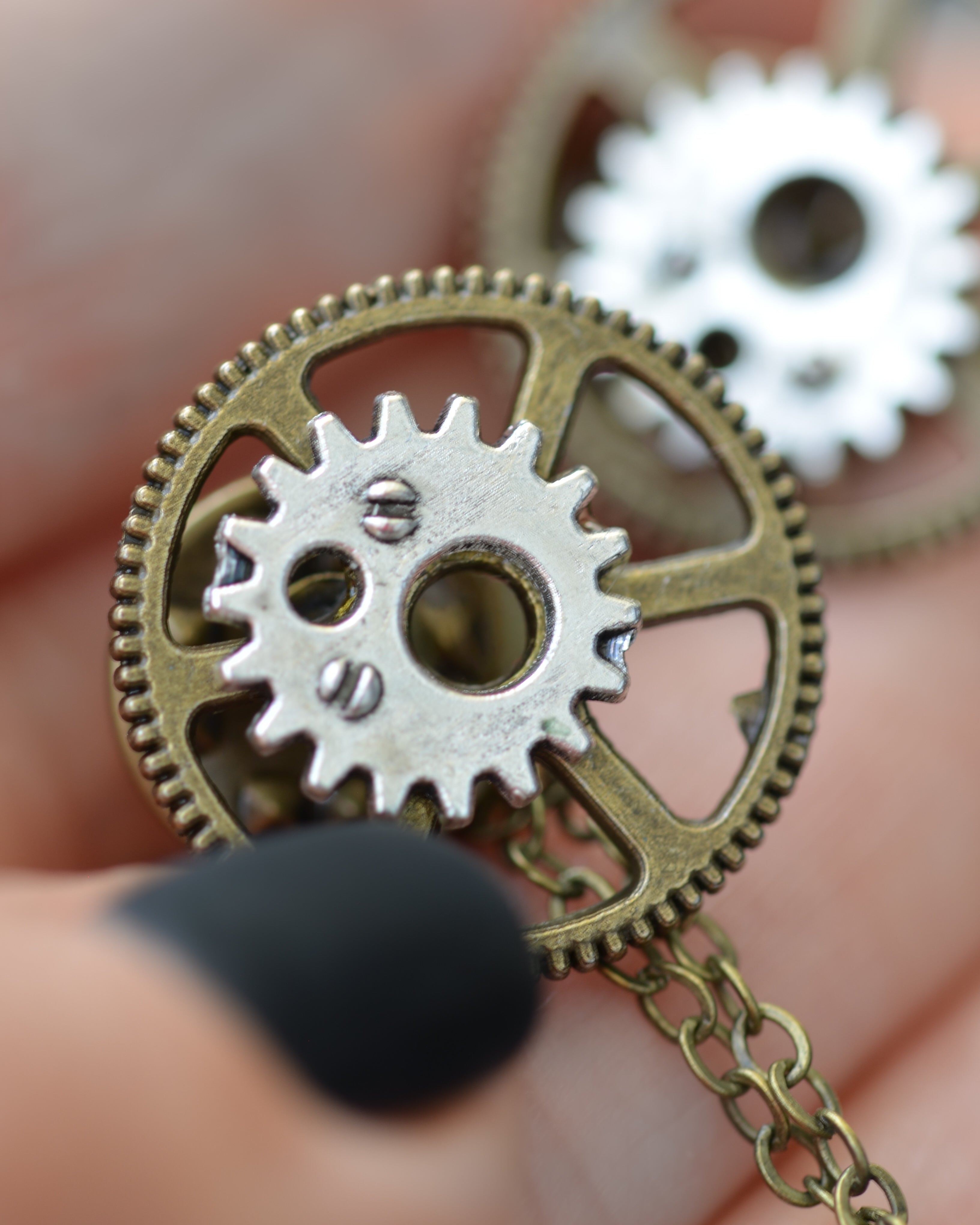 Lanț Guler Gilded Clockwork