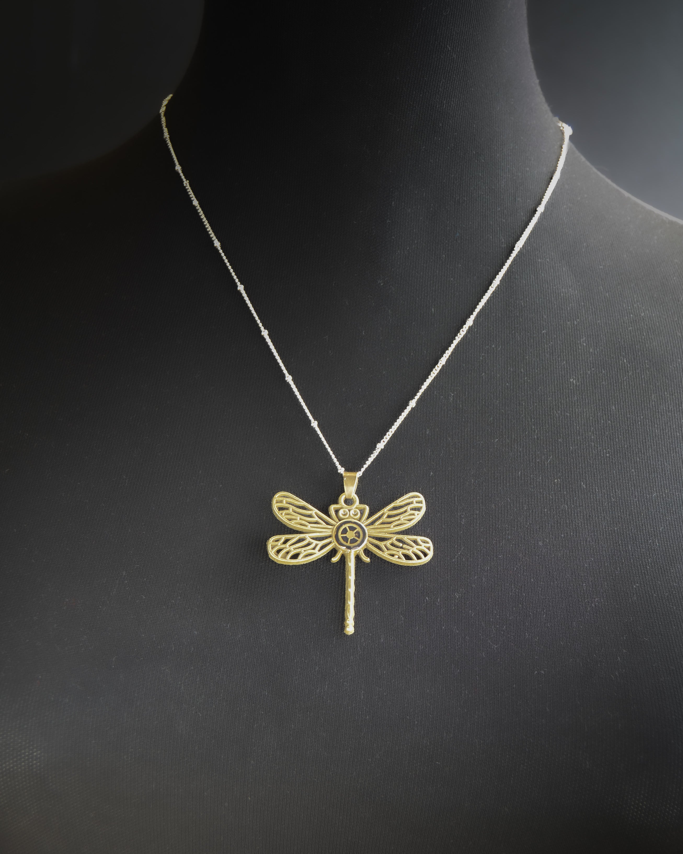 Colier Bronze Dragonfly