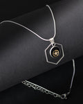 Hexagon Gear Necklace