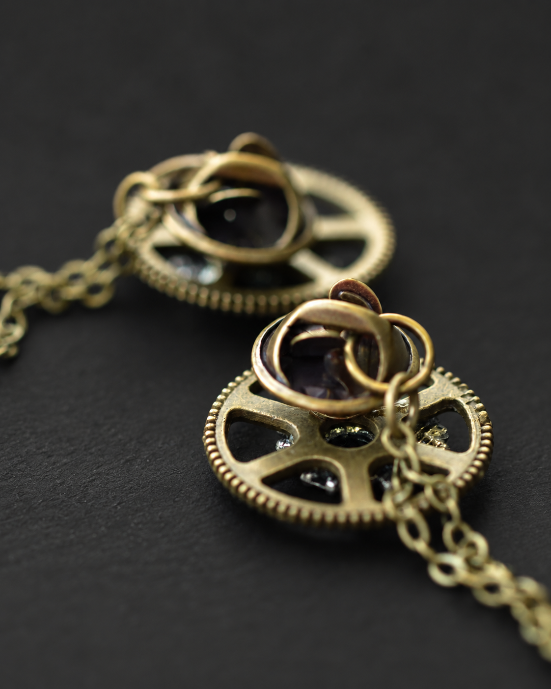 Lanț Guler Gilded Clockwork